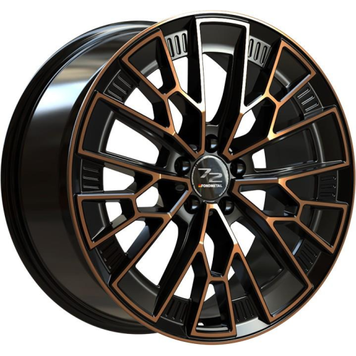 19'' 5x112 Fondmetal 1972 Black Clearcoat Matt Bronze Machined ET45 8.5J