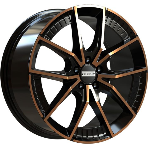 18'' 5x112 Fondmetal Elatha Black Clearcoat Matt Bronze Machined ET45 8J