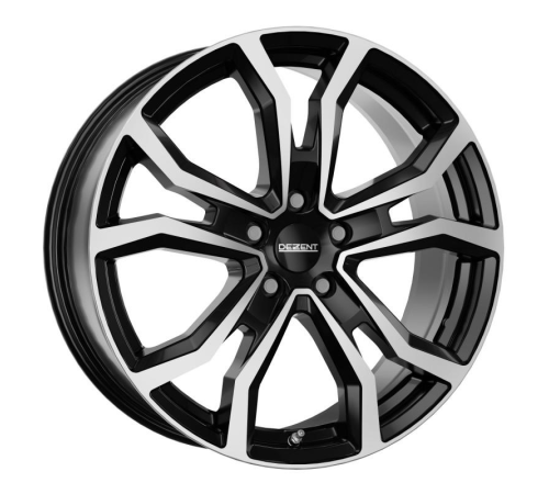 16'' 5x112 Dezent TV dark Black/polished ET48 6.5J