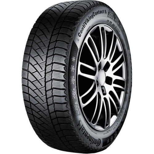 225/55R16 CONTINENTAL CONTIVIKINGCONTACT 6 95T RunFlat DOT18 Friction FEB72 3PMSF M+S