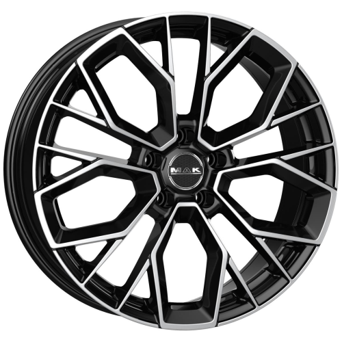 21'' 5x112 MAK Stilo Black Mirror ET25 9J