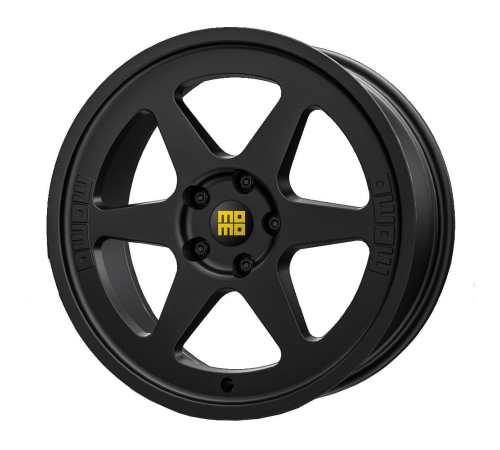 18'' 5x100 Momo Heritage 6 Matt Black ET35 8J