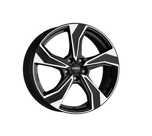 16'' 5x114.3 Dezent KB dark Black/polished ET45 6.5J