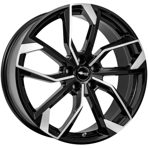 17'' 5x108 RC Design RC34 Schwarz Glanz Voll-Poliert (SGVP) ET50 7.5J
