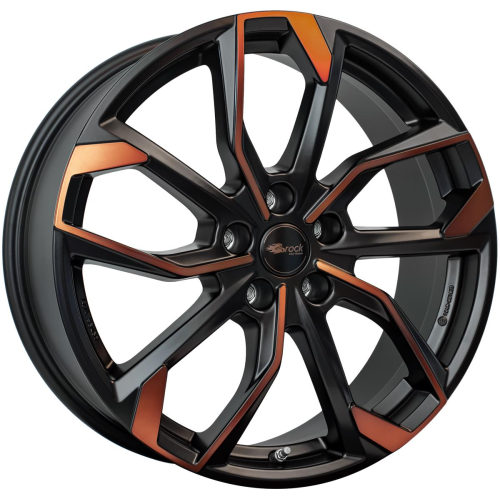 18'' 5x112 RC Design RC34 Black Orange Matt (BOM) ET45 8J