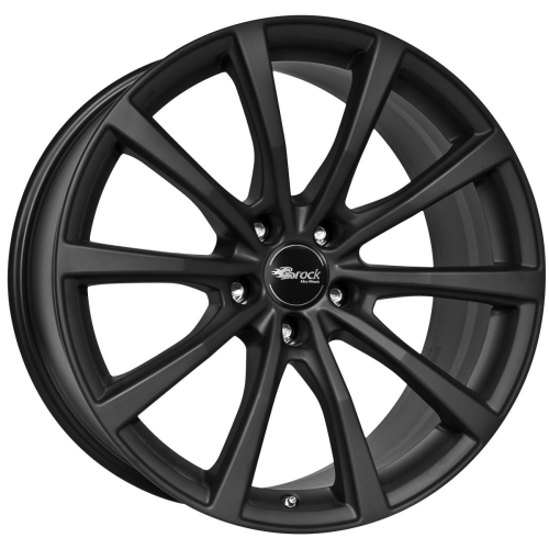 20'' 5x114.3 Brock B32 Schwarz Klar Matt (SKM) ET35 8.5J