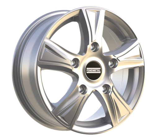 16'' 5x108 Fondmetal PRO1 Glossy Silver ET42 6.5J