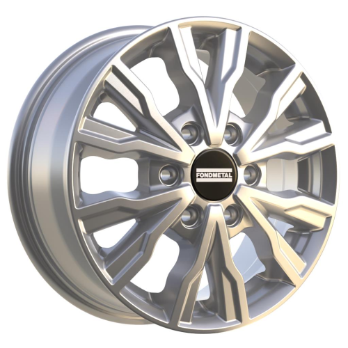 16'' 6x130 Fondmetal PRO2 Glossy Silver ET54 6.5J