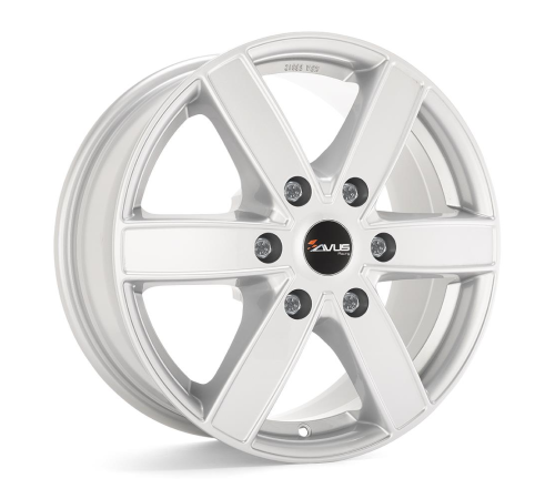 16'' 6x120 Avus AC-V61 Hyper Silver ET50 6.5J