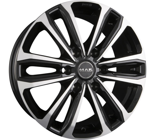 17'' 6x120 MAK Safari 6 Gloss Black ET50 6.5J