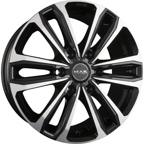 17'' 6x120 MAK Safari 6 Gloss Black ET50 6.5J