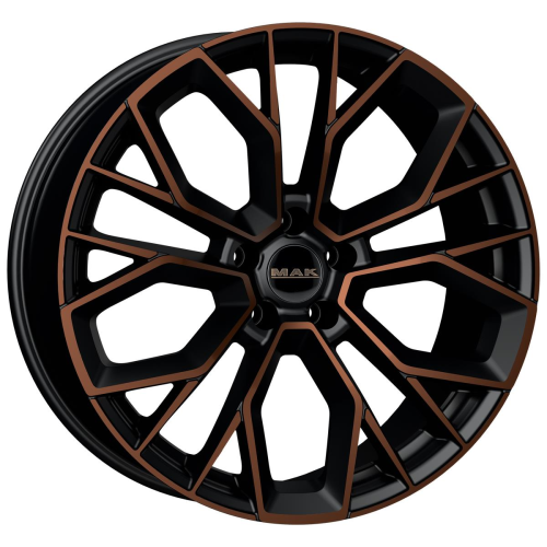 20'' 5x112 MAK Stilo Black & Bronze ET35 8.5J