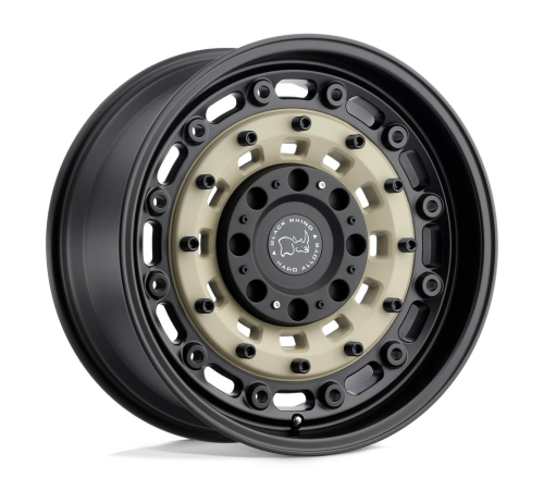 18'' 6x130 Black Rhino Arsenal Sand On Black ET38 8J