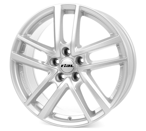 16'' 5x100 Rial Astorga polar-silver ET45 6J