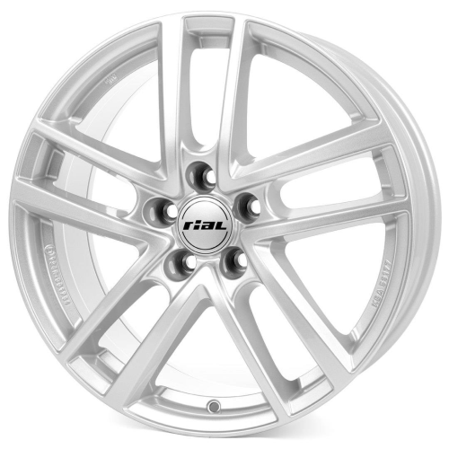 16'' 5x100 Rial Astorga polar-silver ET45 6J