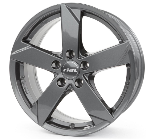 16'' 5x108 Rial Kodiak Graphite ET50 6.5J