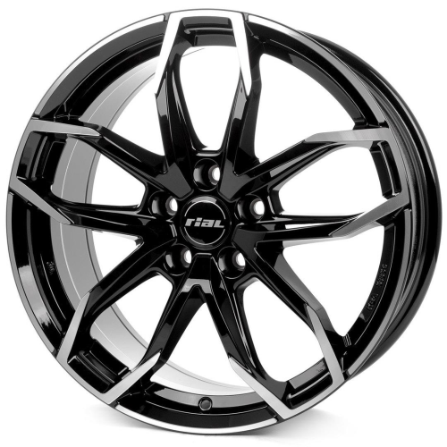 18'' 5x112 Rial Lucca diamond-black frontpolished ET45 8J