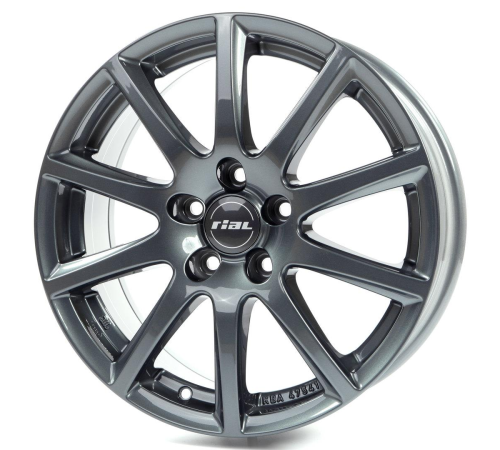 15'' 4x100 Rial Milano titanium ET38 6.5J