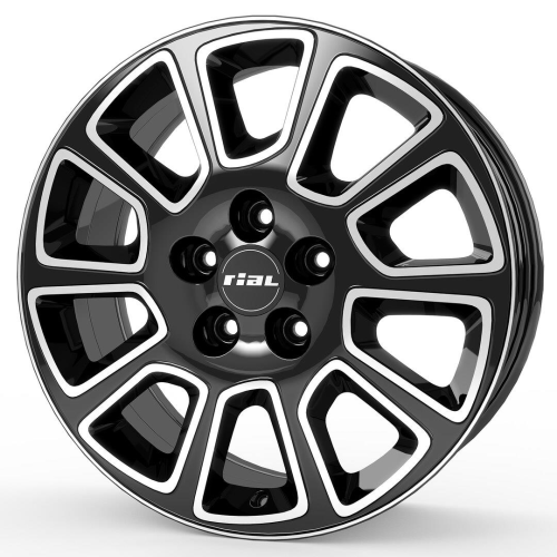 18'' 5x120 Rial Transporter 2 diamond-black frontpolished ET60 7.5J