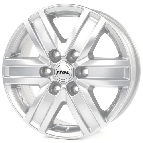 16'' 6x120 Rial Transporter polar-silver ET50 6.5J