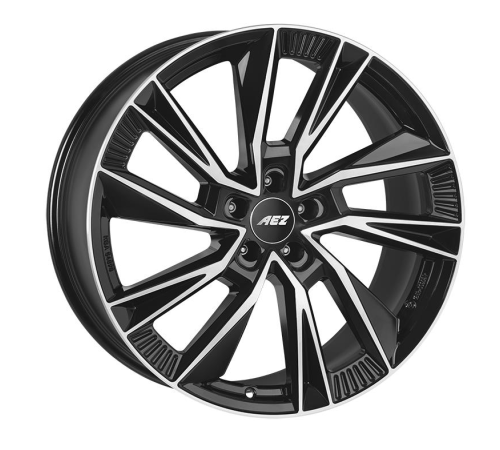 19'' 5x108 AEZ Havanna dark Black/polished ET45 8.5J