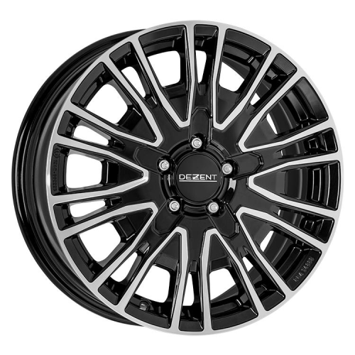 16'' 5x130 Dezent KE dark Black/polished ET65 6.5J