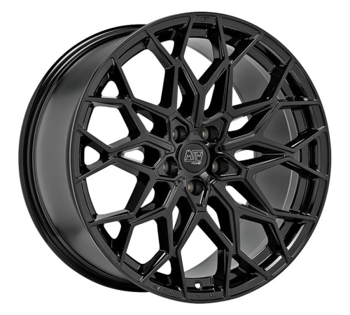 22'' 5x130 MSW 51 Gloss Black ET14 11.5J