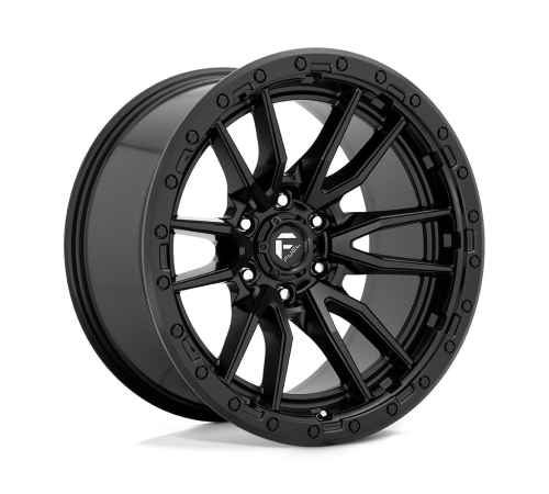 18'' 5x139.7 Fuel D679 Rebel Matte Black ET20 9J