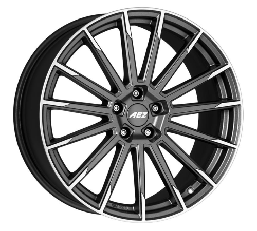 20'' 5x112 AEZ Atlanta Graphite matt/polished ET35 9J