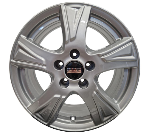 17'' 5x114.3 Fondmetal PRO1 Glossy Silver ET45 7J