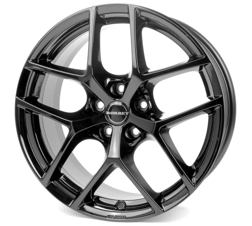 16'' 5x112 Borbet Y black glossy ET43 6.5J