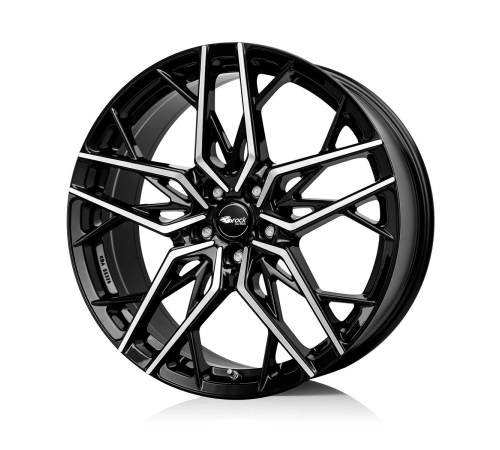 18'' 5x114.3 Brock B44 Schwarz Glanz Voll-Poliert (SGVP) ET40 8J