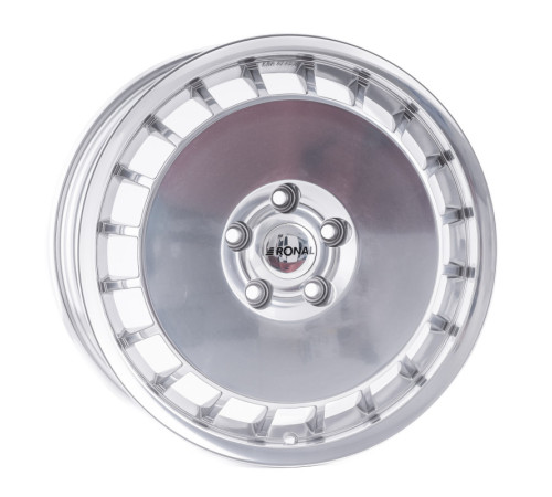 16" 4x100 Ronal R50 AERO POLISHED ET38 7.5J