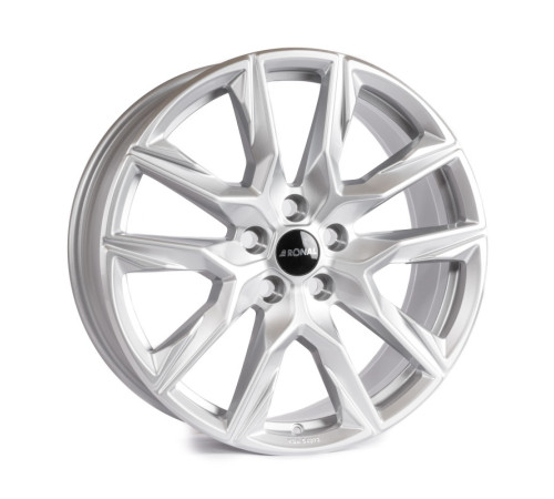 20" 5x130 Ronal R71 PLATINUM SILVER ET41 8.5J