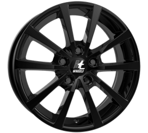 15" 5x100 IT WHEELS ALICE GLOSS BLACK ET40 6.0J