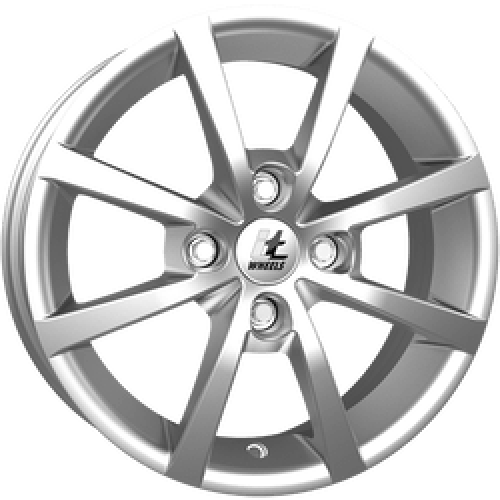 15" 4x100 IT WHEELS ALISIA GLOSS SILVER ET35 6.0J