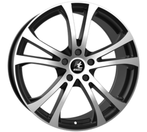 20" 5x112 IT WHEELS MICHELLE MATT BLACK POLISHED ET35 8.5J