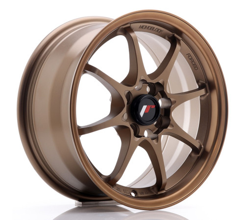 JR WHEELS JR5 15X7 ET35 4X100 DARK ANODIZED BRONZE