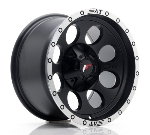 JR WHEELS JRX4 16X9 ET0 5X127 MATT BLACK W/ MACHINED LIP