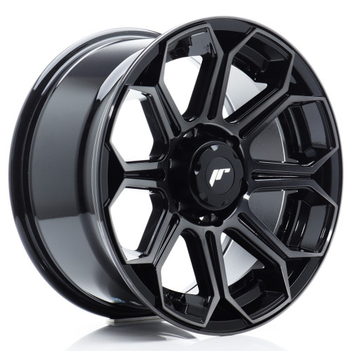 JR WHEELS JRX11 18X9 ET25 6X114.3 BLACK MACHINED W/ TINTED FACE