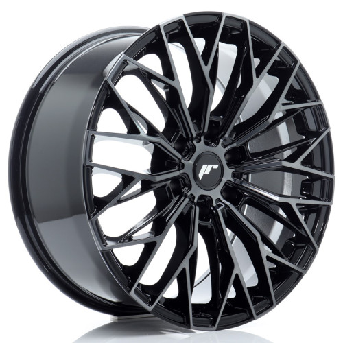 JR WHEELS JRX12 20X9 ET20 6X114.3 BLACK MACHINED W/ TINTED FACE