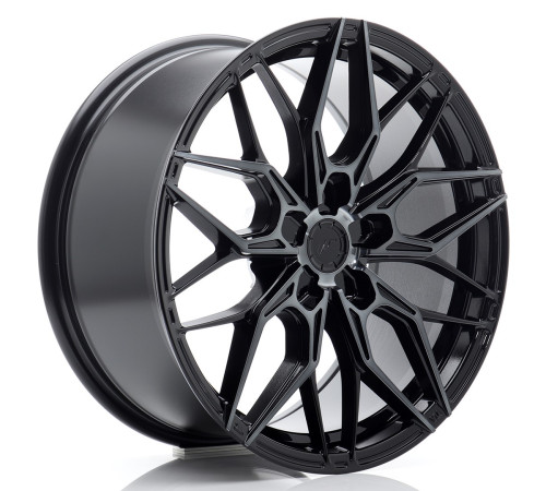 JR WHEELS JR46 18X8 ET20-45 5H BLANK BLACK MACHINED W/ TINTED FACE